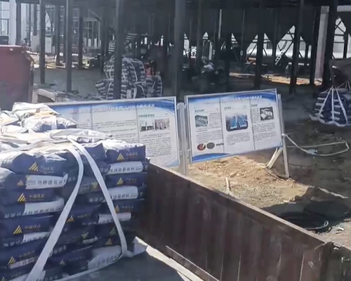 徐州XX钢铁特钢公司钢结构厂房项目